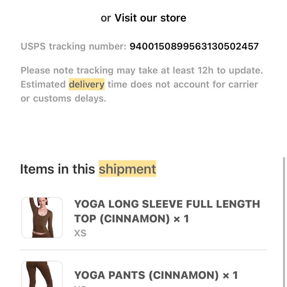 Cinnamon Yoga Set - Long Sleeve Top and Pants